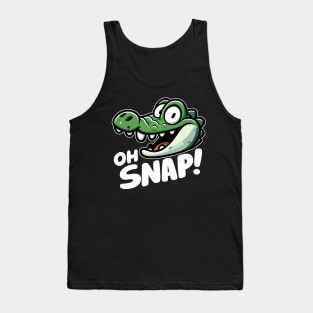 Oh Snap Cartoon Croc Tank Top